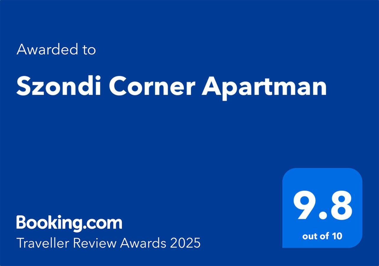 Szondi Corner Apartman Budapeste Exterior foto
